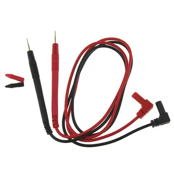 10A Red & Black Ultra-Pažymėjo Multimetras Bandymas Sukelti Zondo Laidas Pen Kabelis Su Alligator Įrašą IC Kaiščių Mažas LED Compone j3 skyrius