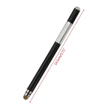 2 In 1 Daugiafunkcį Baudos Taškų Jutiklinis Ekranas Metalo Capacitive Stylus Pen For iPhone, iPad Smart Phone Telefoną Tablet PC