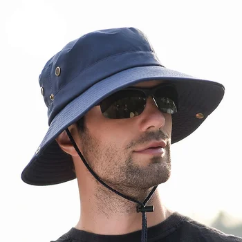 2021 lauko saulės skrybėlę vyras alpinizmo skrybėlių mados didelis kraštų kvėpuojantis skrybėlę vyrų saulės pavėsyje, žvejys skrybėlę