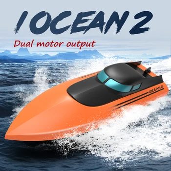 2021 Naujas iOCEAN2 Rc Valtis 2.4 G Nuotolinio Valdymo greičio valtis Įkrovimo Vandeniui Viršelio Dizainas Anti-susidūrimo Apsaugos Dizainas