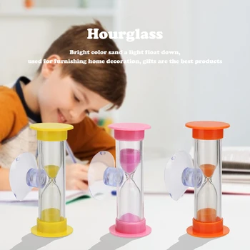2min Plastiko Hourglasses+siurbtukas Smėlio Rankų darbo, Baudos Kūrinys Sandglass Smėlio Laikrodis Laikmatis Vaikų Smėlio Laiko Unikalūs Žaislai