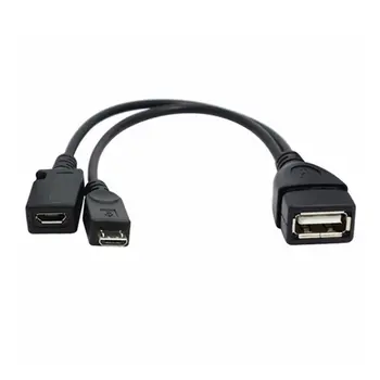 3 USB HUB LAN Ethernet Adapter + USB OTG Kabeliu Gaisro Stick 2ND GEN ar Gaisro TV3 TV Stick 1080P (Full-Hd) neįskaičiuotos ONLENY