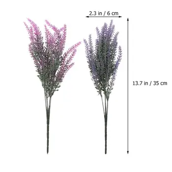 4 Kekės Praktinių Universalios Tvirtos Išskirtinį Patogu Imituoti Gėlės Netikrą Lavenders