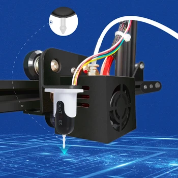 5vnt MKS Automatinio Niveliavimo Jutiklis Zondas, Plastikiniai 3D Spausdintuvas Palieskite Jutiklį Pakeisti Plastikiniai Adatos
