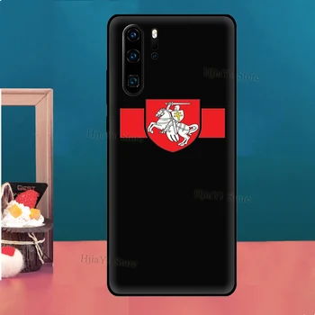 Baltarusijos vėliavos Atveju, Huawei 30 Lite P40 P20 Pro Nova 5T P Smart 2019 Garbę 20 10 X Lite 8X 9X Coque