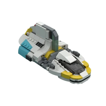 Buildmoc Star Planą Filmą Phantom II Modifikuotų Separatistinės Shuttle 371PCS SS Modelio Blokai Žaislai Vaikams, Žaislas, Vaikas Dovanos
