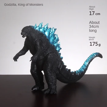 Filmas Karaliaus Monstras Godzilla Minkštas Žaislas Didelės Lėlės Žaislas Pav Siautėjo Monstras Dinozauras Jungtinio Kilnojamojo Žaislas Kalėdų Dovana Modelis
