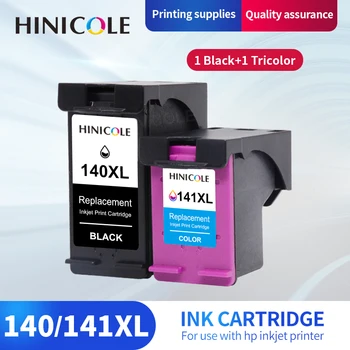 HINICOLE 140XL 141XL Rašalo Kasetės Pakeitimo HP 140 141 HP Photosmart C4283 C4583 C4483 C5283 D5363 spausdintuvą