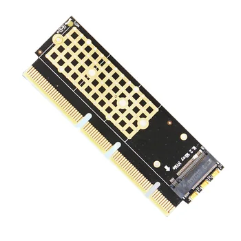 JEYI MX16-1U M. 2 SSD SU PCI-E 3.0 X4 X8 X16 Adapteris Klavišą M Interface Card Bendradarbiavimą PCI Express 2280 m.2 FULL SPEED