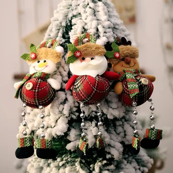 Kalėdų Papuošalai Dovana Kalėdų Senelis, senis besmegenis Medžio Žaislas, Lėlė Pakabinti Papuošalai Kalėdų Dekoracijas Namuose naujųjų metų 2020 dovanos