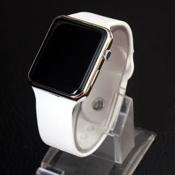 LED Unisex Laikrodžiai Vyrų laikrodžiai, Skaitmeninis Laikrodis Moterims žiūrėti Silikono Moterų Laikrodis Laikrodis šviesos žiūrėti Relogio Masculino reloj