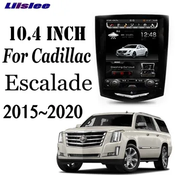 LiisLee Automobilių Multimedia, GPS Garso Radijo CarPlay Stereo 10.4 Colių Ekranas Cadillac Escalade GMT K2XL~2020 Navigacija 
