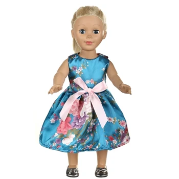Lėlės ir jų Priedai Lėlės Drabužiai Suknelė Tinka 18 Colių Amerikos&43 CM Reborn Baby Lėlės OG Mergina Lėlės Rusijos Lėlės 
