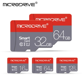 Micro sd kortelės 128GB 64GB 16GB Class 10 Atminties kortele 4GB 8GB 32GB TF/SD kortelės, SDHC SDXC cartao memoria de Mini 
