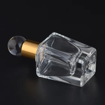 MUB - 15ml Mini Nešiojamieji Daugkartiniai Stiklinis Kvepalų Buteliukas eterinis Aliejus Tuščia Stiklo Kvepalai Atveju Su Lašintuvu