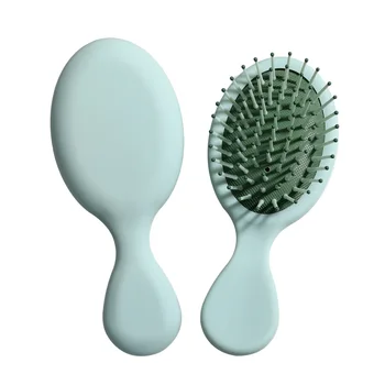 Nešiojamų Plaukų Šepetys su Oro Pagalve Mini Hairbrush už Galvos Masažas Drėgnos arba Sausos Medžiaga Minkšta Šerių Šepetys Mergina, Moteris
