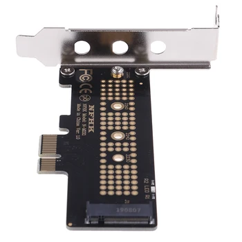 NVMe PCIe M. 2 NGFF SSD Į PCIe X1 Adapter Card PCIe X1 M. 2 Kortelės Su Laikikliu