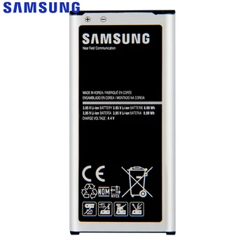 Originalią Bateriją, Skirtą Samsung GALAXY S5 mini S5MINI G870A G870W SM-G800F Autentiški EB-BG800BBE EB-BG800CBE 2100mAh