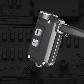 PARDAVIMAS, NITECORE TINI USB Cabel CREE XP-G2 S3 LED įmontuota Baterija Klavišą Mygtuką Įkraunamas Žibintuvėlis Pultelio Šviesos Lauko paieškos