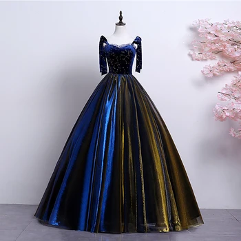 Prom Dresses Ilgai 2019 Elegantiškas Sparkle oficialią šalies vakarinę suknelę Vestuvių Chalatai Svečias