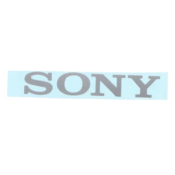 Sidabro spalvos Logotipas Etiketė, Kameros Garso Mobilųjį telefoną, Kompiuterį, Metalo Logotipo Lipdukas SONY