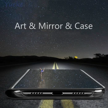 Smart Veidrodis, Flip Case For Samsung Galaxy S21 A12 A21S S20 FE A31 A11 A32 A42 A52 A72 A51 A71 M51 M31 M21 A50 A70 20 Pastaba Dangtis