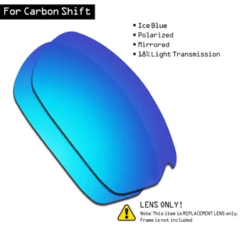 SmartVLT, Poliarizuota Akiniai Pakeitimas Objektyvai už Oakley Anglies Shift - Ice Blue