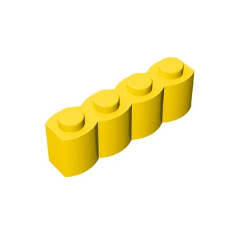 Statybinių Blokų dalys, 1x4 tvora plytų 10 VNT SS Suderinama Su prekinių ženklų žaislai vaikams 30137