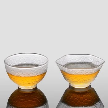 TANGPIN stiklo taurės japonijos karščiui atsparaus stiklo arbatos puodelio patys puodeliai rankų darbo stiklo puodelis arbatos priedai