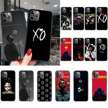The Weeknd Starboy Pop Cantor xo Telefono dėklas skirtas iPhone 11 12 mini pro XS MAX 8 7 Plus X XS XR