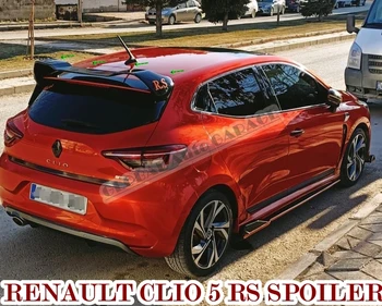 Už Renault Clio RS 5 Stiliaus Spoileris 2019-2021 Auto Aksesuaras Universalūs Spoileriai Automobilio Antenos Automobilių Stilius Diffüser Atvartais Splitter