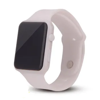 Vaikai Laikrodžiai LED Skaitmeninis Laikrodis, 2021 Naujas Stilingas Silikoninis Watchband Kvadratinių Sporto Elektroninis Laikrodis Dropshipping