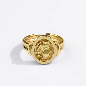 YAOLOGE 925 Sterlingas Sidabro Japonijos ir korėjos Stiliaus Naujas Ponios Pora Sužadėtuvių Žiedai Paprasti Mados Auksu Atidaryti Žiedai